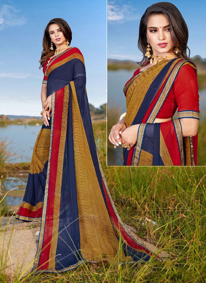 Radha Rani Printed Sarees with Beautiful Exclusive Border 